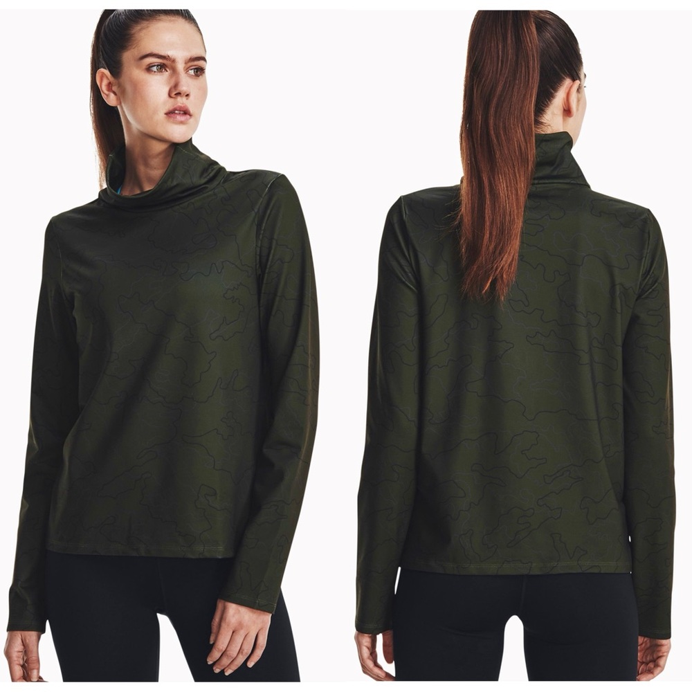 NEVER USER, Under Armour funnel neck long sleeve top